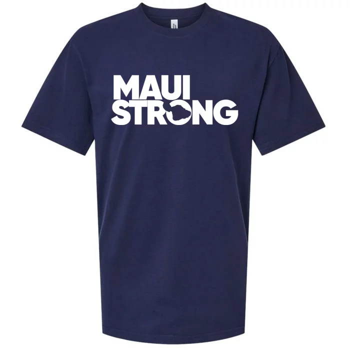 Pray For Maui Hawaii Strong Sueded Cloud Jersey T-Shirt