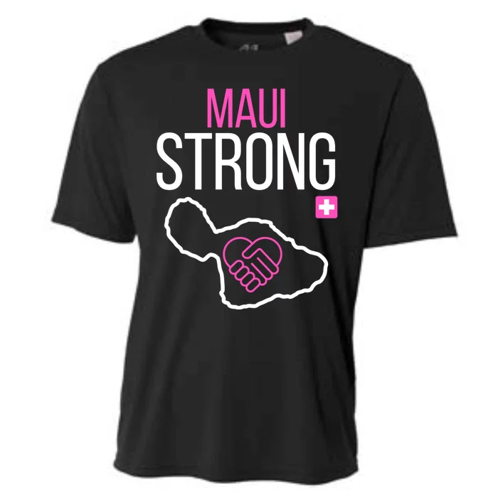 Pray For Maui Hawaii Strong Cooling Performance Crew T-Shirt