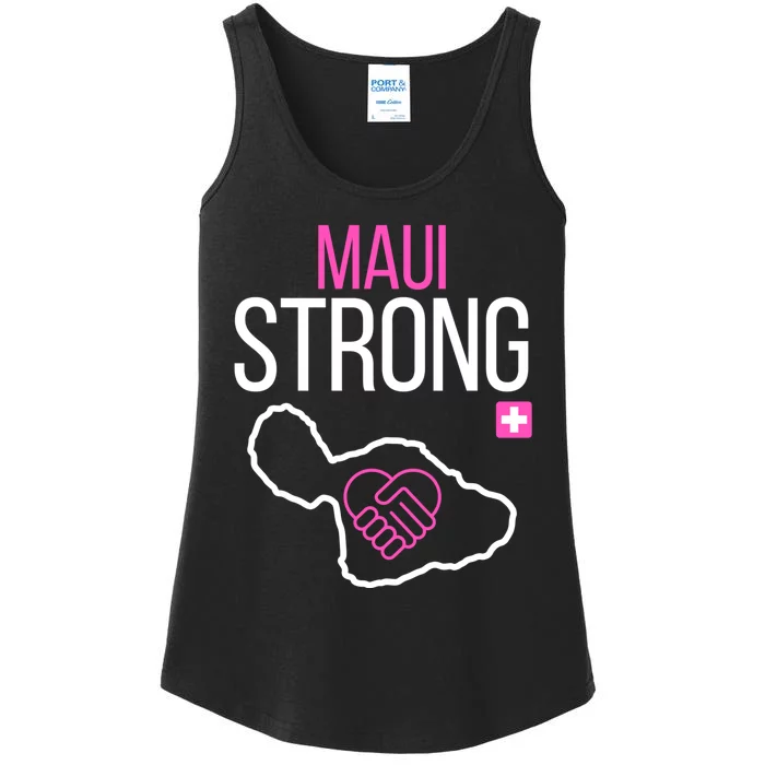 Pray For Maui Hawaii Strong Ladies Essential Tank