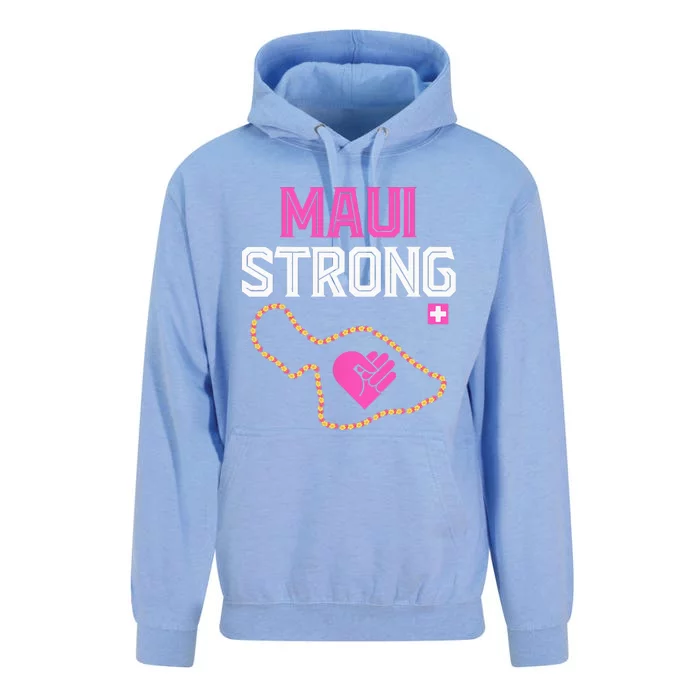 Pray For Maui Hawaii Strong Unisex Surf Hoodie