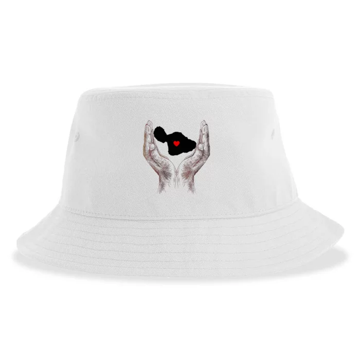 Pray For Maui Hawaii Strong Maui Men Women Sustainable Bucket Hat