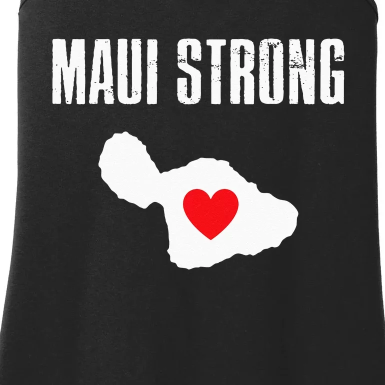 Pray For Maui Hawaii Strong Ladies Essential Tank