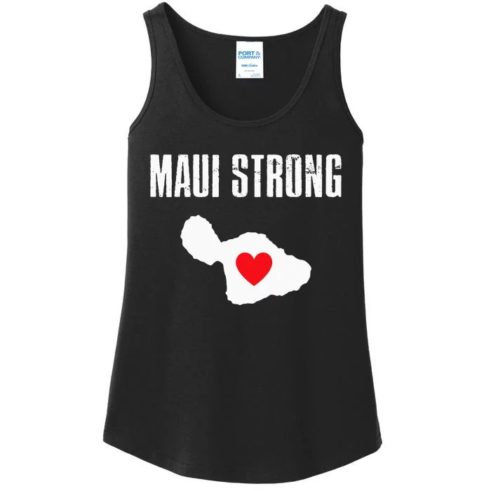 Pray For Maui Hawaii Strong Ladies Essential Tank