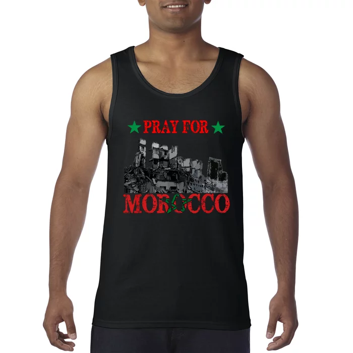 Pray For Morroco Tank Top