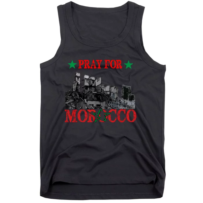 Pray For Morroco Tank Top