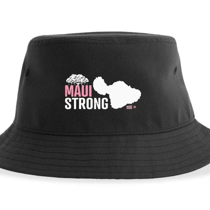 Pray For Maui Hawaii Strong Sustainable Bucket Hat