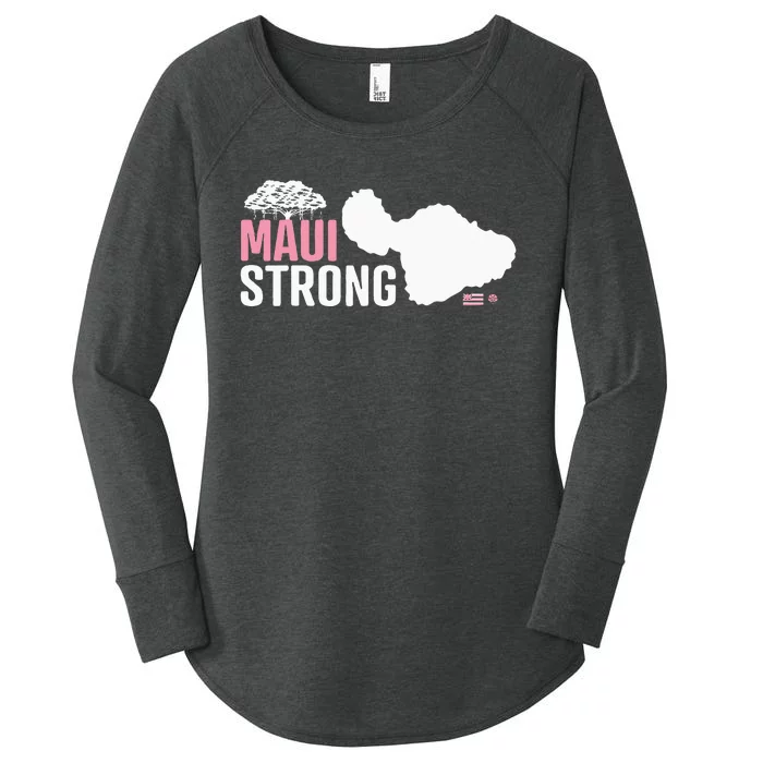 Pray For Maui Hawaii Strong Women's Perfect Tri Tunic Long Sleeve Shirt