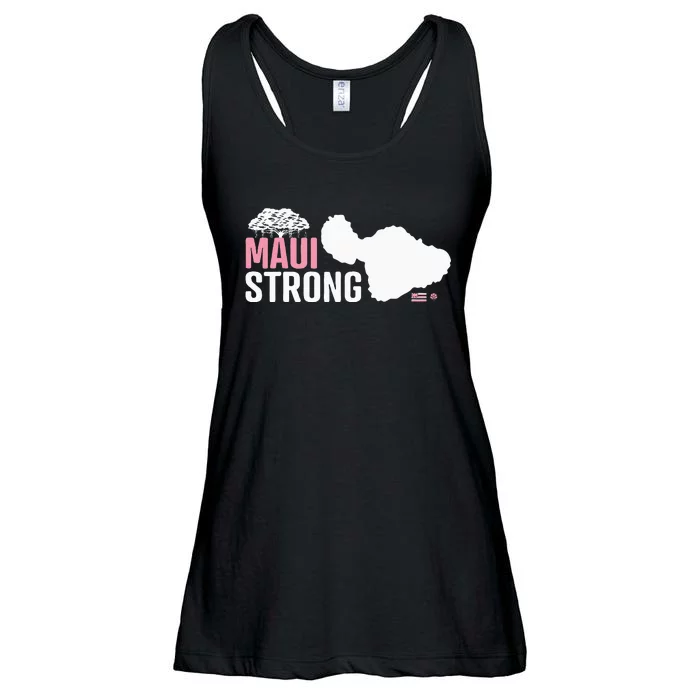 Pray For Maui Hawaii Strong Ladies Essential Flowy Tank