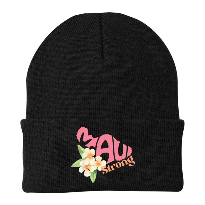 Pray For Maui Hawaii Strong Knit Cap Winter Beanie