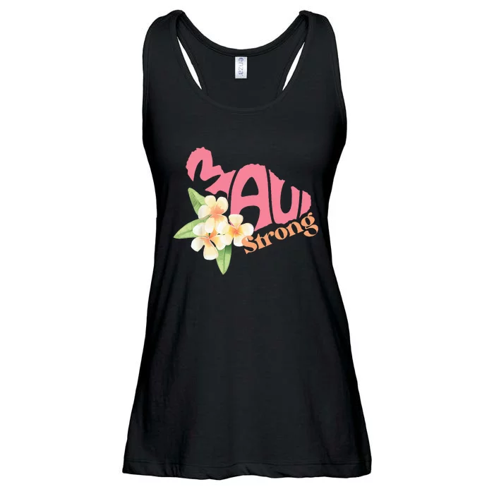 Pray For Maui Hawaii Strong Ladies Essential Flowy Tank