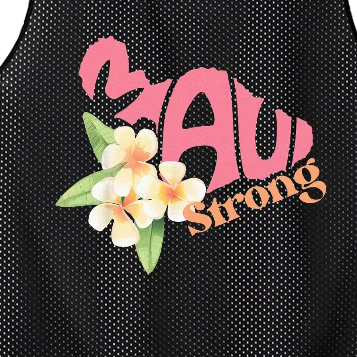 Pray For Maui Hawaii Strong Mesh Reversible Basketball Jersey Tank