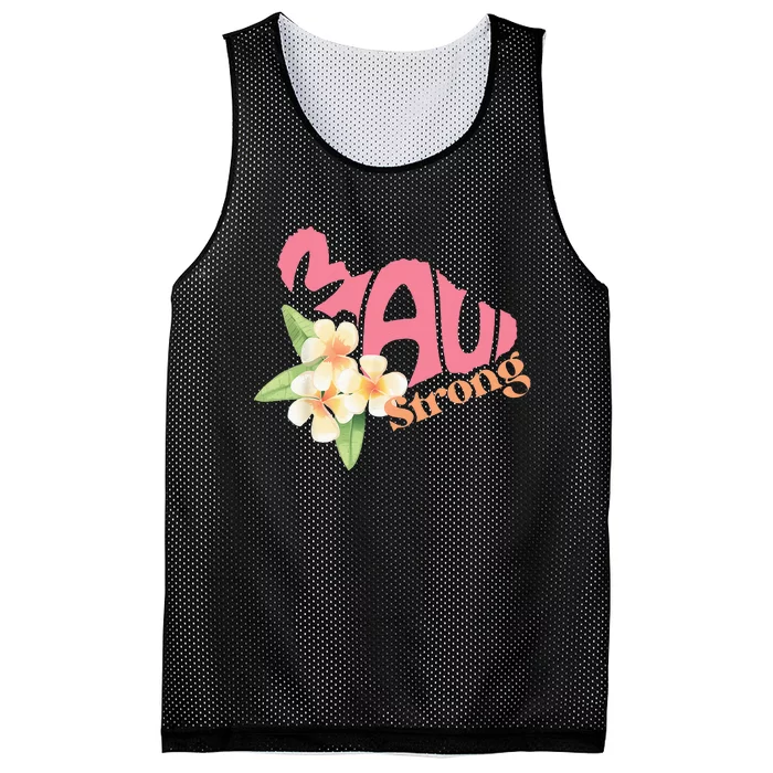 Pray For Maui Hawaii Strong Mesh Reversible Basketball Jersey Tank