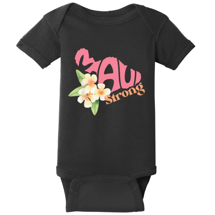 Pray For Maui Hawaii Strong Baby Bodysuit