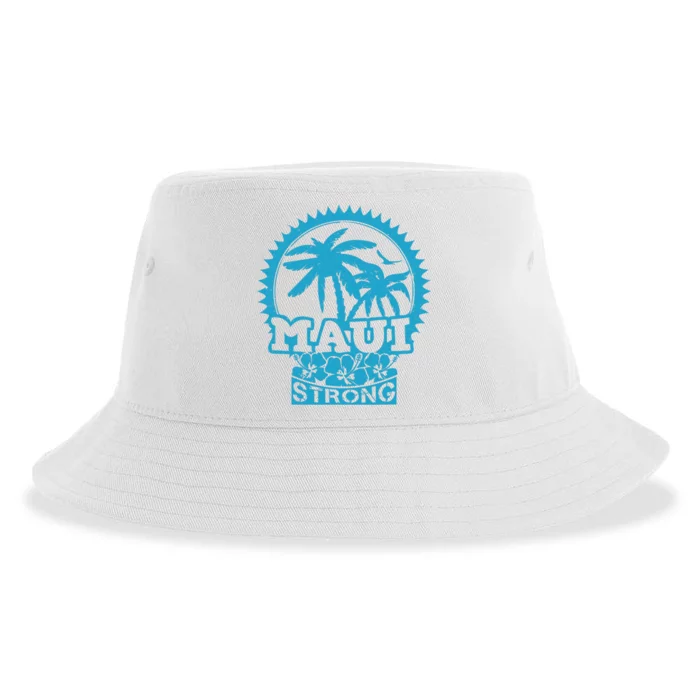 Pray For Maui Hawaii Strong Maui Support Hawaii Sustainable Bucket Hat