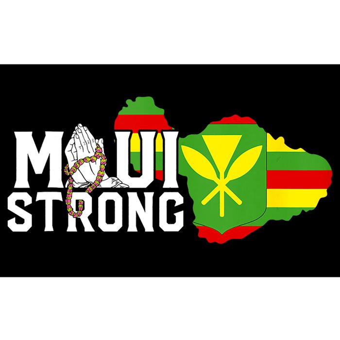 Pray For Maui Hawaii Strong We Stay With Maui Bumper Sticker