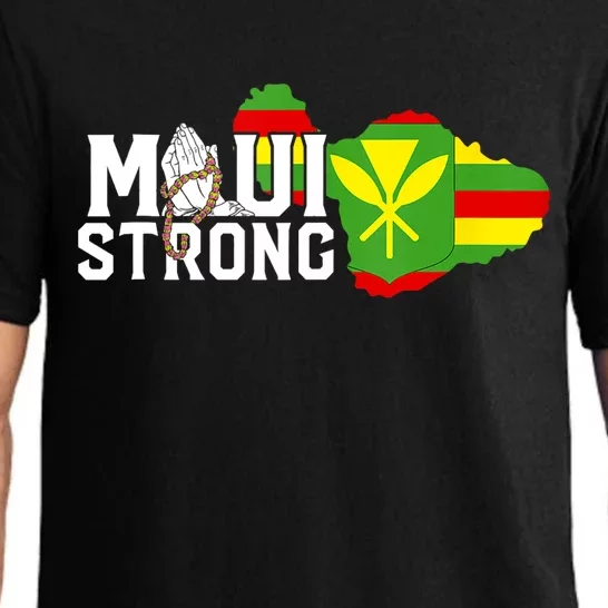 Pray For Maui Hawaii Strong We Stay With Maui Pajama Set