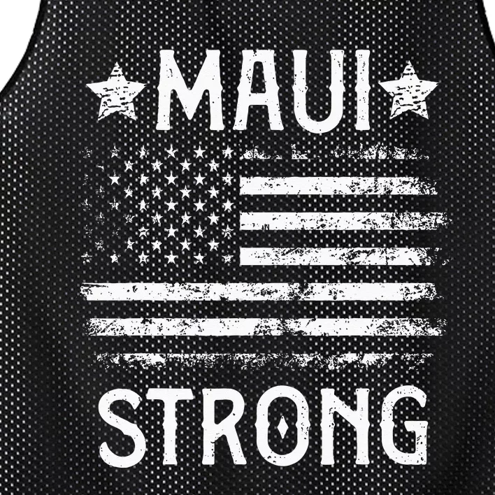 Pray For Maui Hawaii Strong Mesh Reversible Basketball Jersey Tank