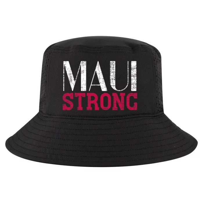 Pray For Maui Hawaii Strong Support Hawaii Cool Comfort Performance Bucket Hat