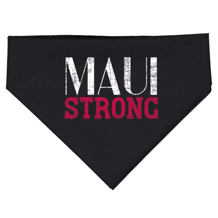 Pray For Maui Hawaii Strong Support Hawaii USA-Made Doggie Bandana