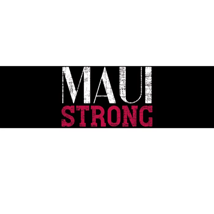 Pray For Maui Hawaii Strong Support Hawaii Bumper Sticker