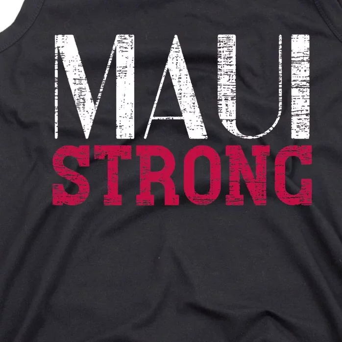 Pray For Maui Hawaii Strong Support Hawaii Tank Top