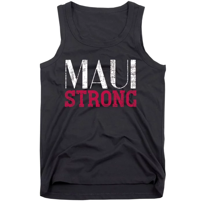 Pray For Maui Hawaii Strong Support Hawaii Tank Top