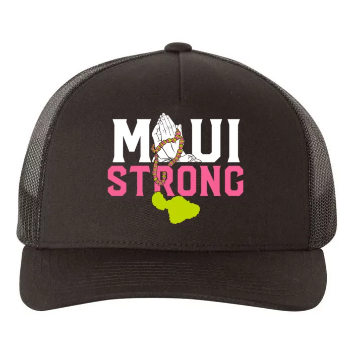 Pray For Maui Hawaii Strong Yupoong Adult 5-Panel Trucker Hat