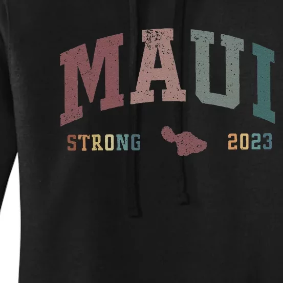 Pray For Maui Hawaii Strong Cute Women's Pullover Hoodie