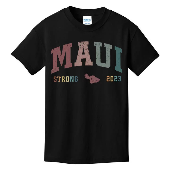 Pray For Maui Hawaii Strong Cute Kids T-Shirt