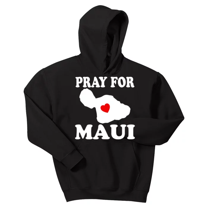 Pray For Maui Hawaii Wildflower Support Men Women Kids Hoodie