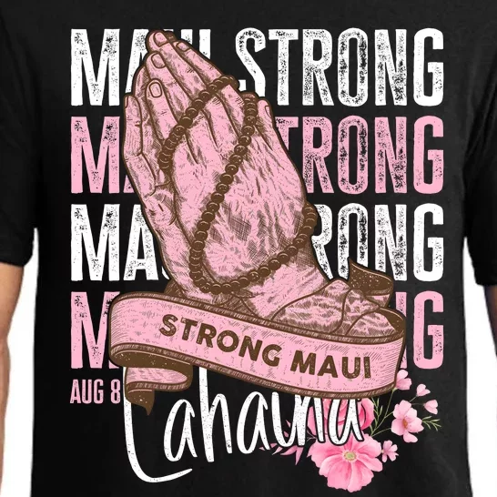 Pray For Maui Hawaii Strong Pajama Set