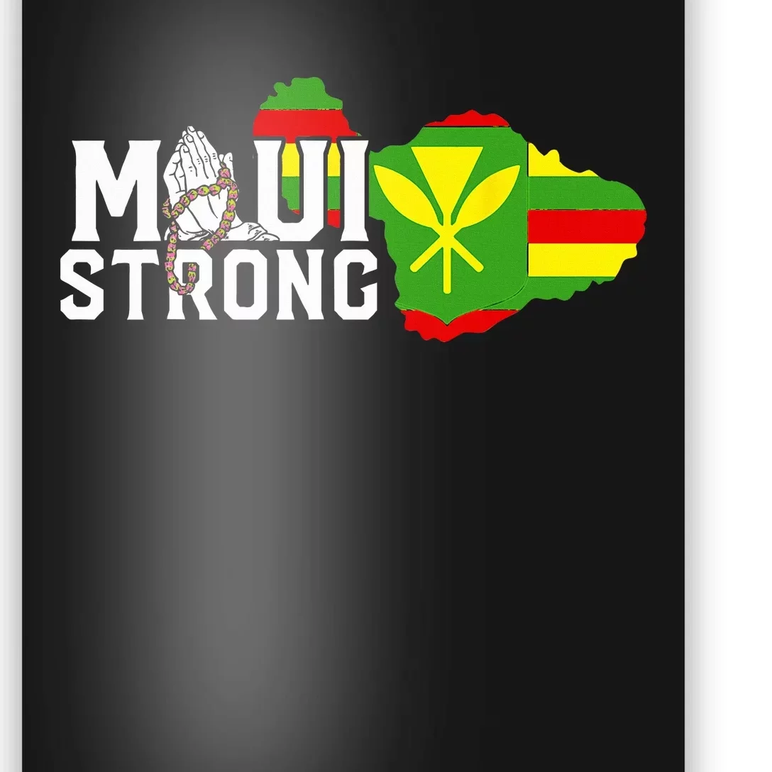 Pray For Maui Hawaii Strong Poster