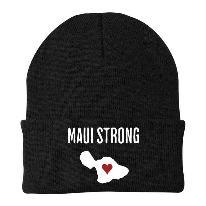 Pray For Maui Hawaii Strong Knit Cap Winter Beanie