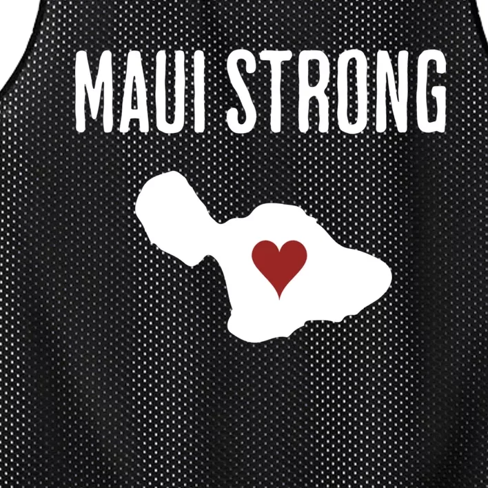 Pray For Maui Hawaii Strong Mesh Reversible Basketball Jersey Tank