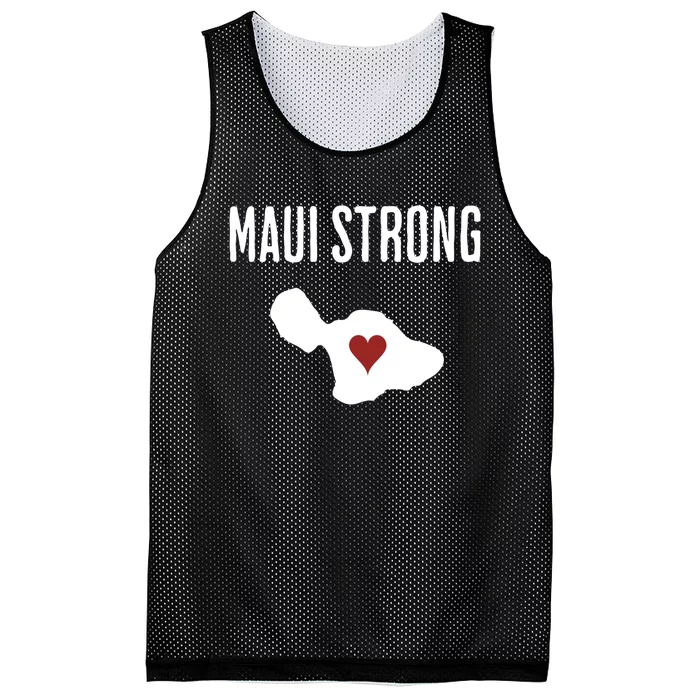 Pray For Maui Hawaii Strong Mesh Reversible Basketball Jersey Tank