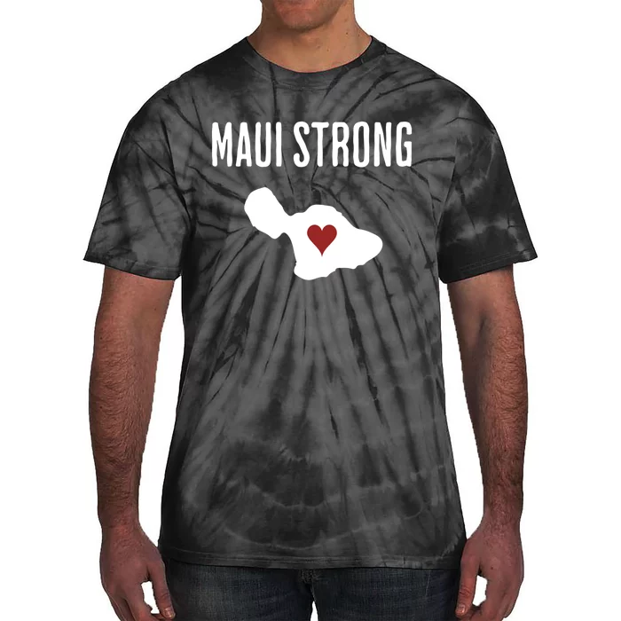 Pray For Maui Hawaii Strong Tie-Dye T-Shirt