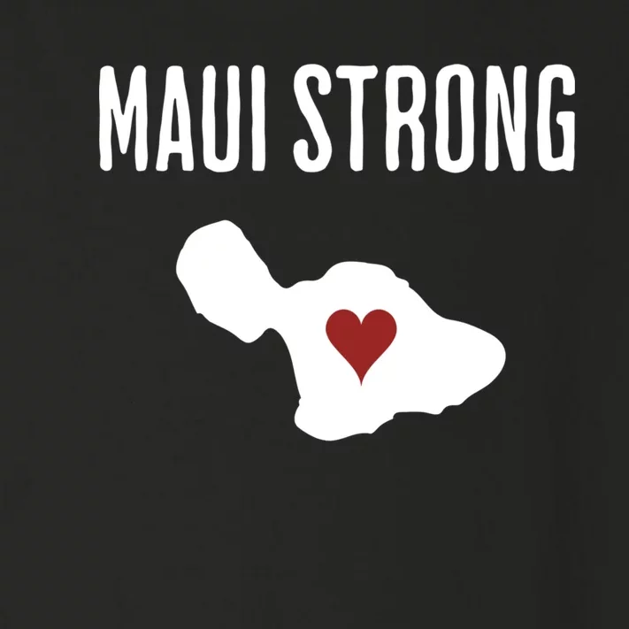 Pray For Maui Hawaii Strong Toddler Long Sleeve Shirt