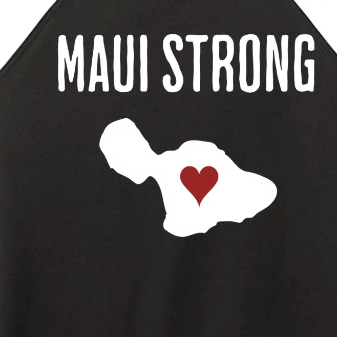 Pray For Maui Hawaii Strong Women’s Perfect Tri Rocker Tank