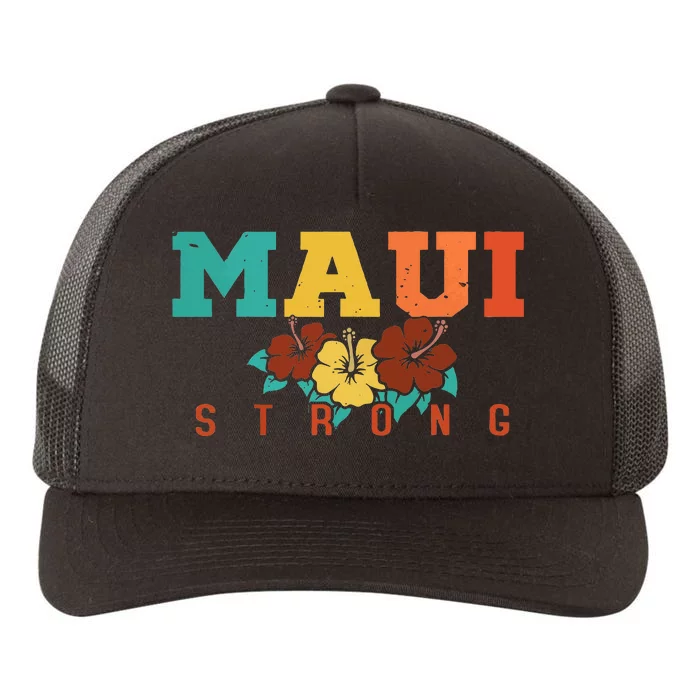 Pray For Maui Hawaii Strong Yupoong Adult 5-Panel Trucker Hat