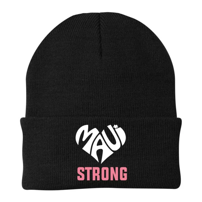 Pray For Maui Hawaii Strong Knit Cap Winter Beanie