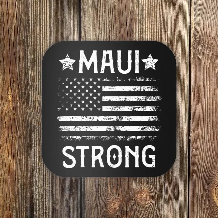 Pray For Maui Hawaii Strong Coaster