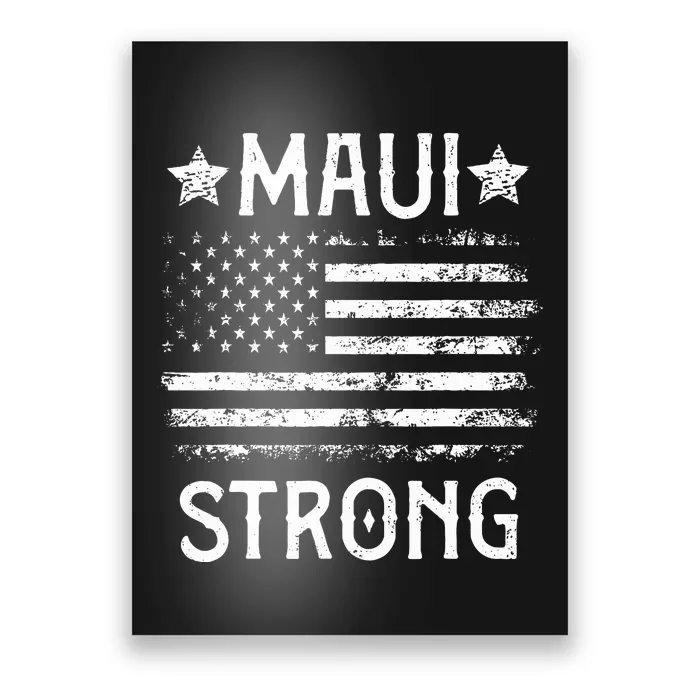 Pray For Maui Hawaii Strong Poster