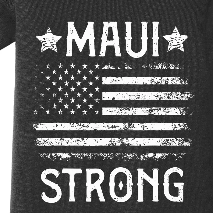 Pray For Maui Hawaii Strong Baby Bodysuit