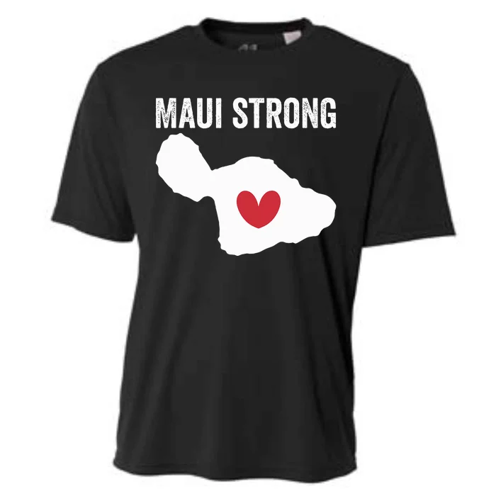 Pray For Maui Hawaii Strong Cooling Performance Crew T-Shirt