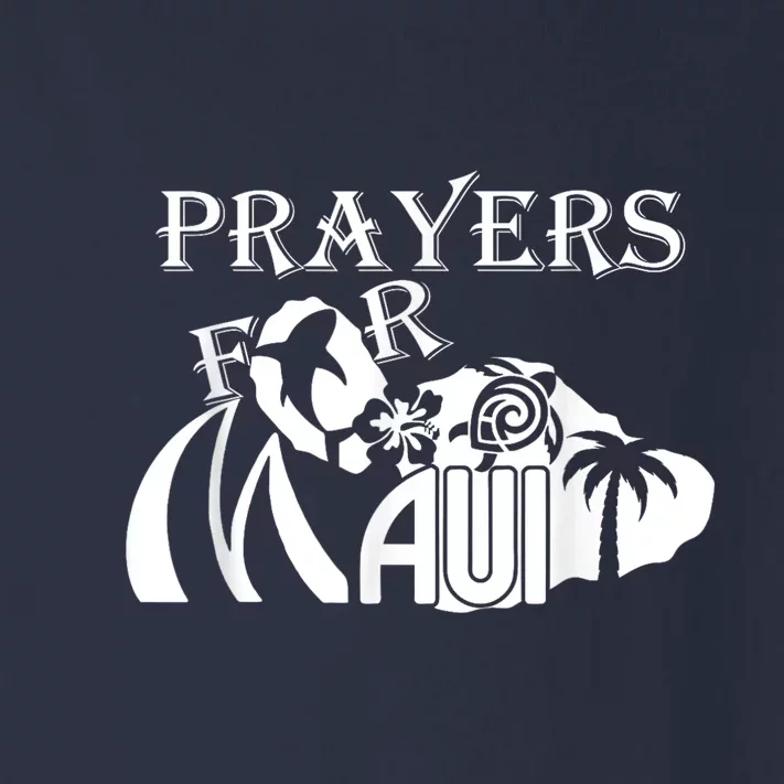 Pray For Maui Hawaii Strong Toddler Long Sleeve Shirt