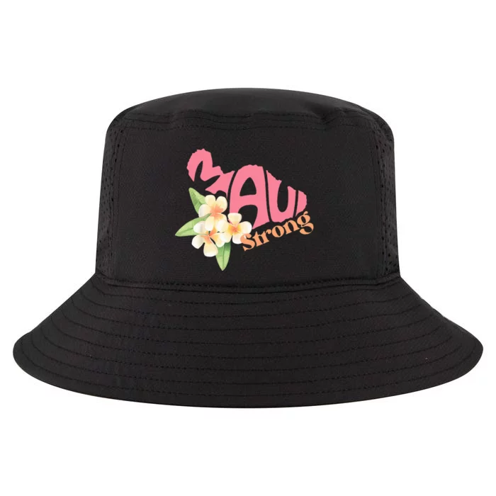 Pray For Maui Hawaii Strong Cool Comfort Performance Bucket Hat