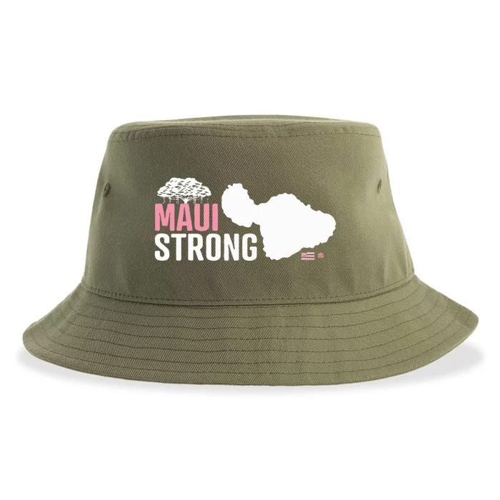 Pray For Maui Hawaii Strong Sustainable Bucket Hat