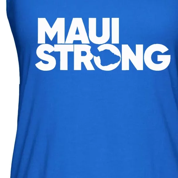 Pray For Maui Hawaii Strong Ladies Essential Flowy Tank