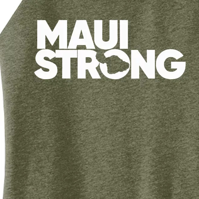 Pray For Maui Hawaii Strong Women’s Perfect Tri Rocker Tank