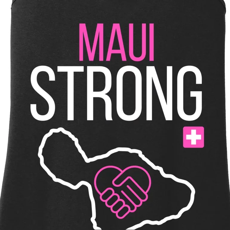 Pray For Maui Hawaii Strong Ladies Essential Tank